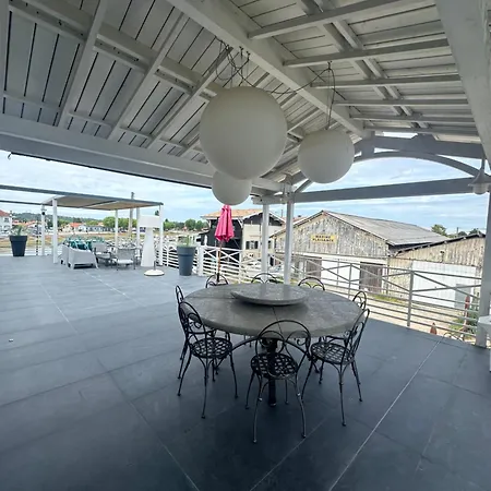 Roof Piscine Chauffee 7 Pers Wifi La Teste-de-Buch
